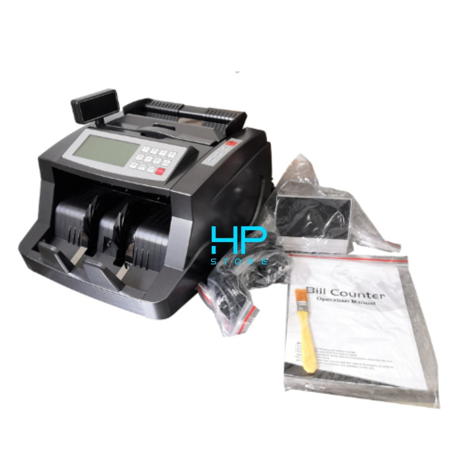 Máy đếm tiền cao cấp có chức năng đếm tống, phát hiện tiền giả bằng tia UV, đếm tất cả các loại tiền