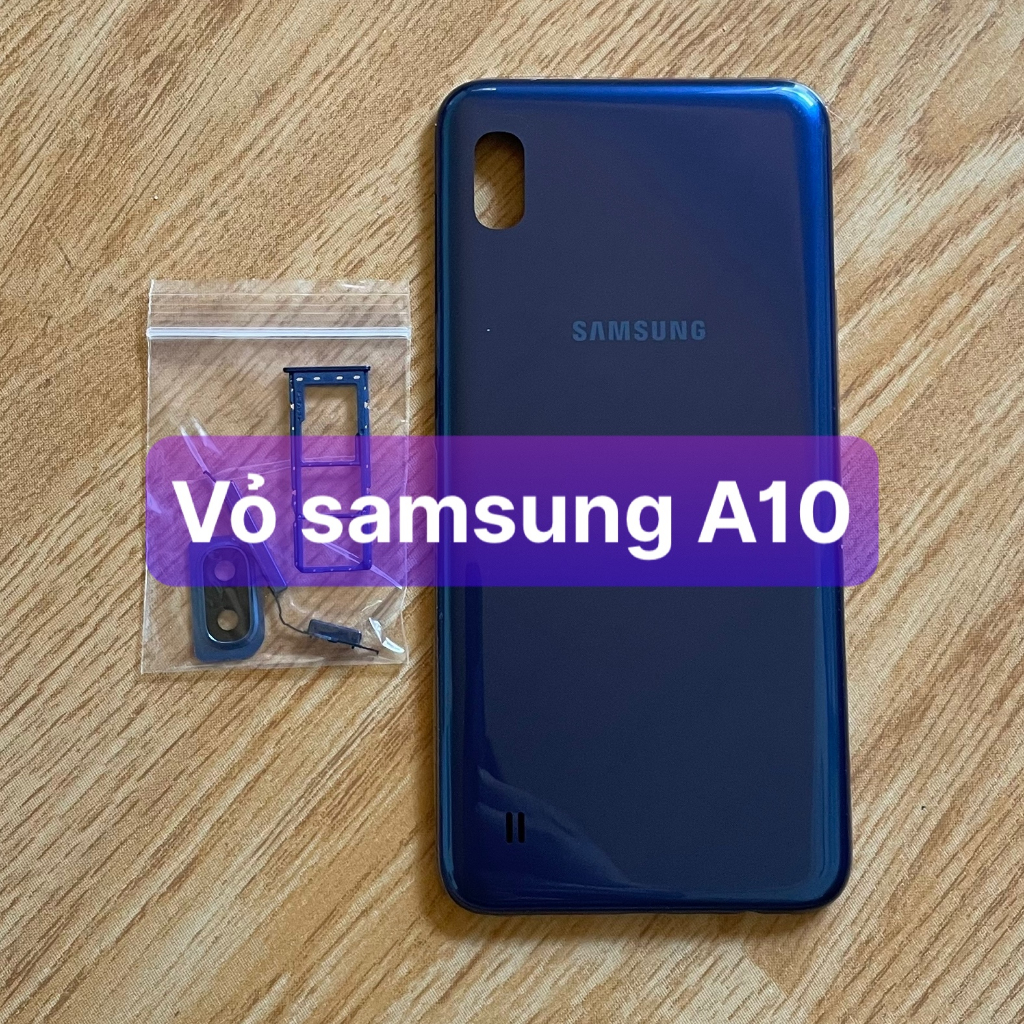 lưng vỏ samsung A10 (kèm khay sim)