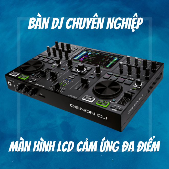 Denon DJ Prime Go - Bàn DJ Chuyên Nghiệp Tích Hợp Pin Đầu Tiên Trên Thế Giới