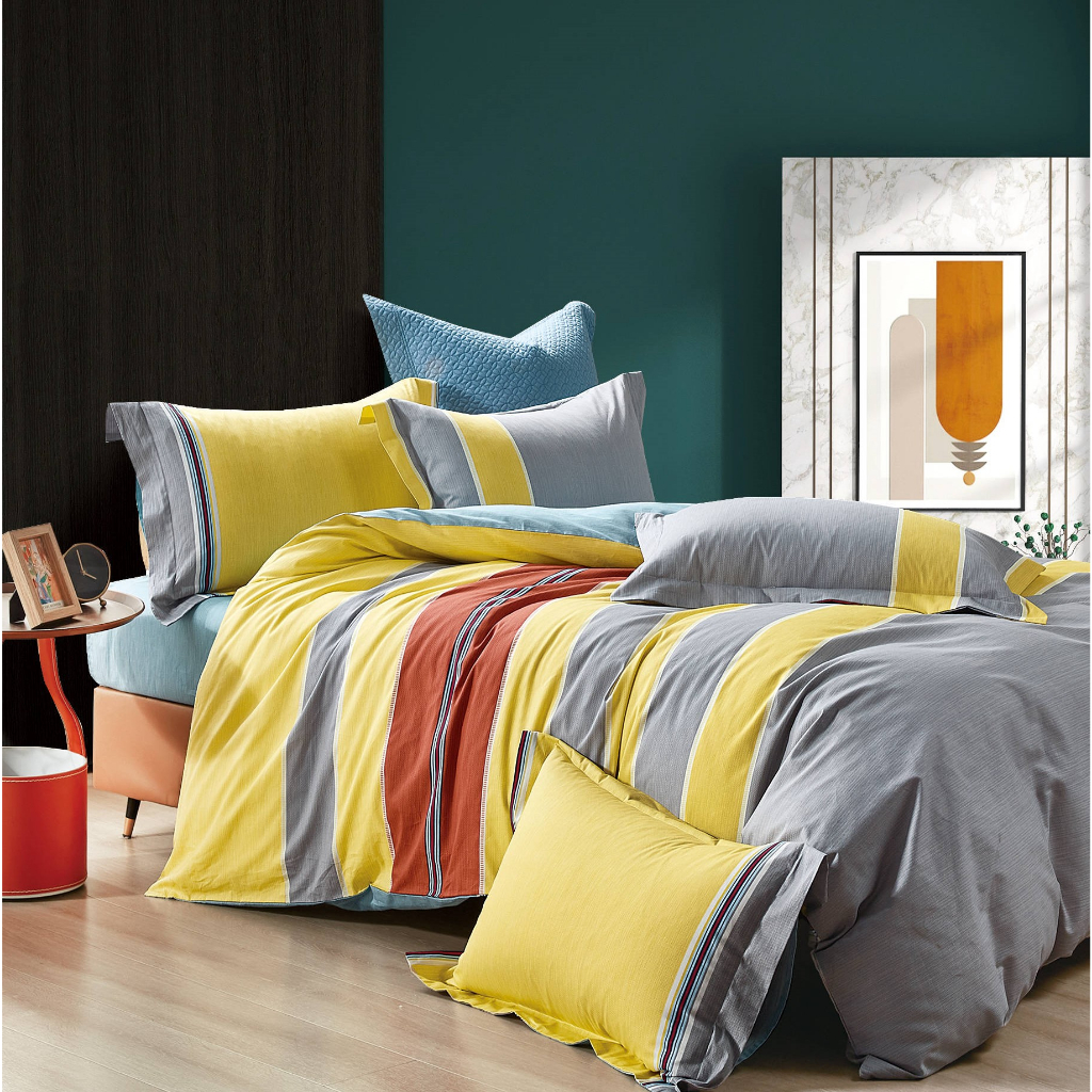 Bộ 5 món ga giường, áo gối và mền chần Stefani Mẫu mới 2023 (Nhiều màu sắc)