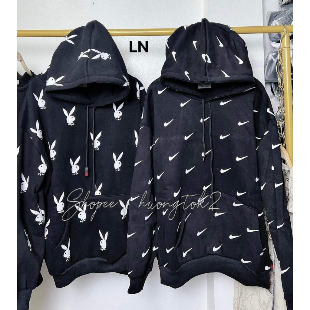 Áo hoodie mũi 2 lớp in Tich.Nai dáng unisex phù hợp cho cả nam và nữ có thể mặc đồ đôi LN56.5