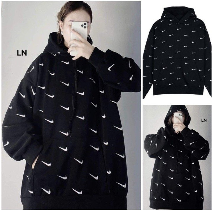 Áo hoodie mũi 2 lớp in Tich.Nai dáng unisex phù hợp cho cả nam và nữ có thể mặc đồ đôi LN56.5