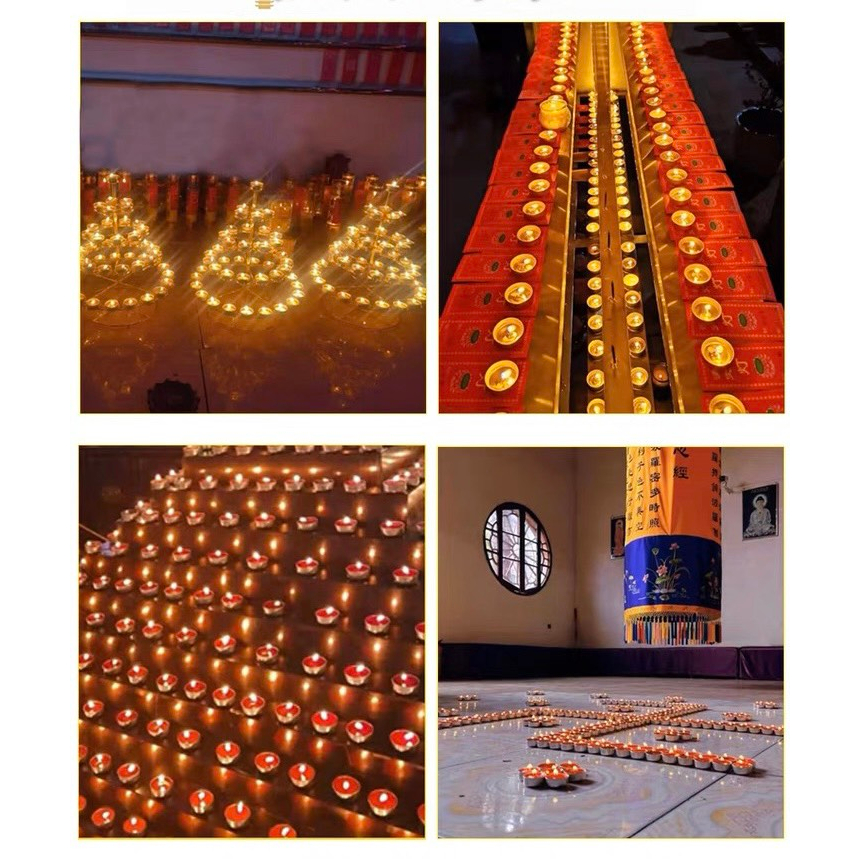 Tealight sáp bơ 4h, 8h