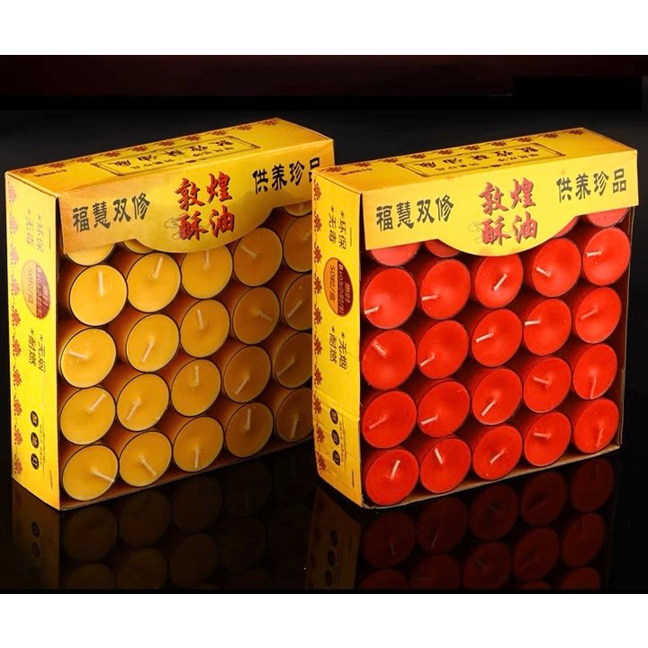 Tealight sáp bơ 4h, 8h