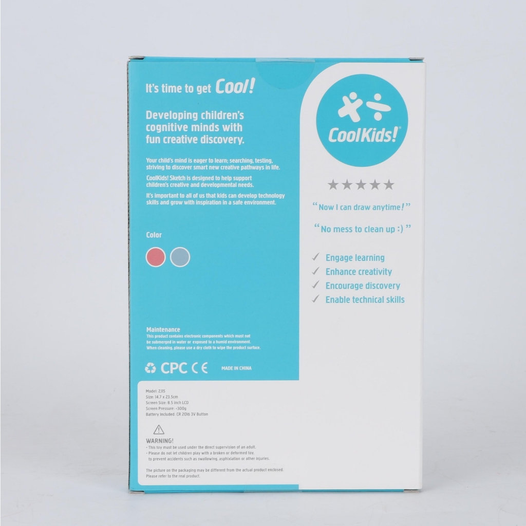 Đồ Chơi Bảng Vẽ Thông Minh Xanh COOLKIDS ZJ15/BL