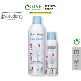Xịt khoáng dưỡng da cấp ẩm Evoluderm Atomiseur Eau Pure 400ml và 150ml
