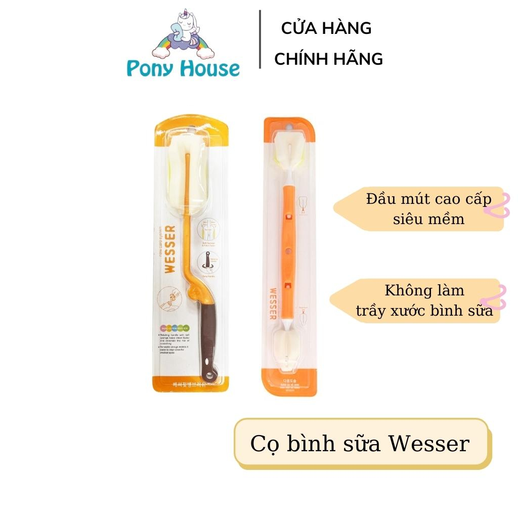 Cây Cọ Rửa Bình Sữa Wesser Đầu Mút Đa Năng Cọ Rửa Bình Sữa, Cốc Cho Bé