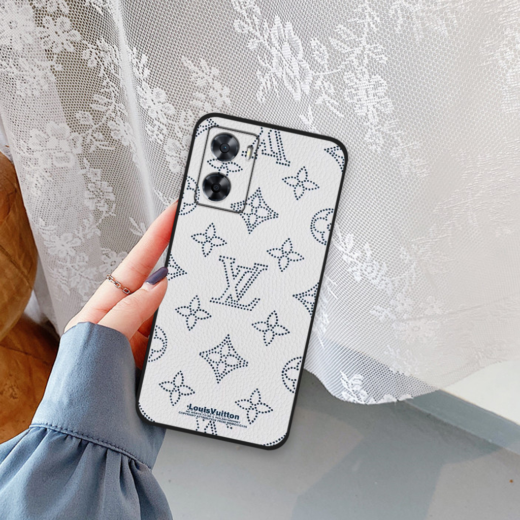 Ốp lưng Oppo A57 2022 / A77S / A77 / A57 4G hình thương hiệu lv, nikee, addidas sang trọng,cao cấp