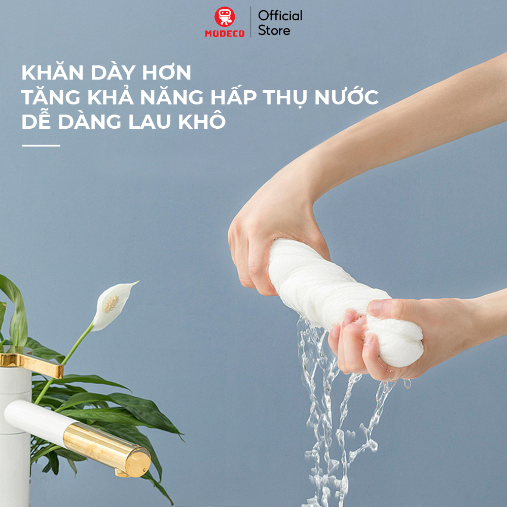 Khăn Tắm Nén Du Lịch Cao Cấp Modeco - Khăn Dày 70x140cm Dạng Viên Nén, Mang Đi Du Lịch, Công Tác Tiện Lợi Và An Toàn