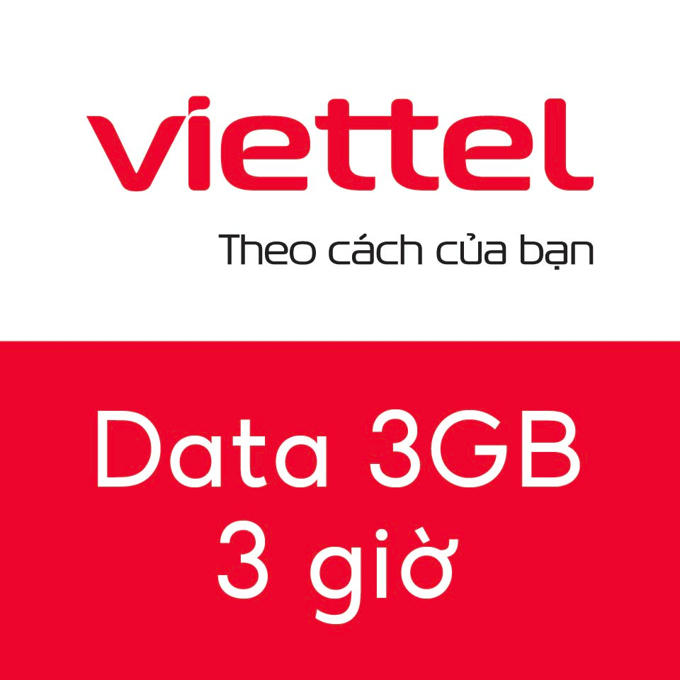 Viettel 3GB, 3 giờ