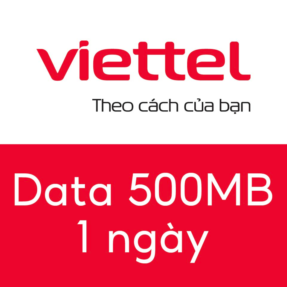 Viettel 500MB, 1 ngày