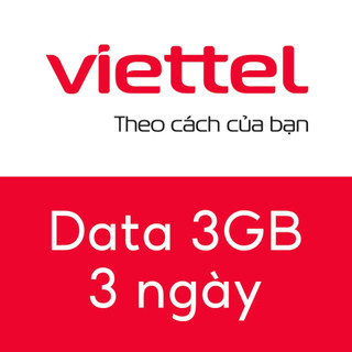 Mua gói viettel 3gb, 3 ngày