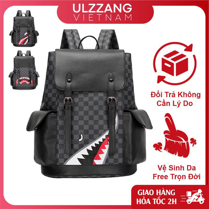 Balo da nam nữ đi học Ulzzang basic chống nước, cặp du lịch Unisex Hàn Quốc đựng laptop, sách cho học sinh, sinh viên.