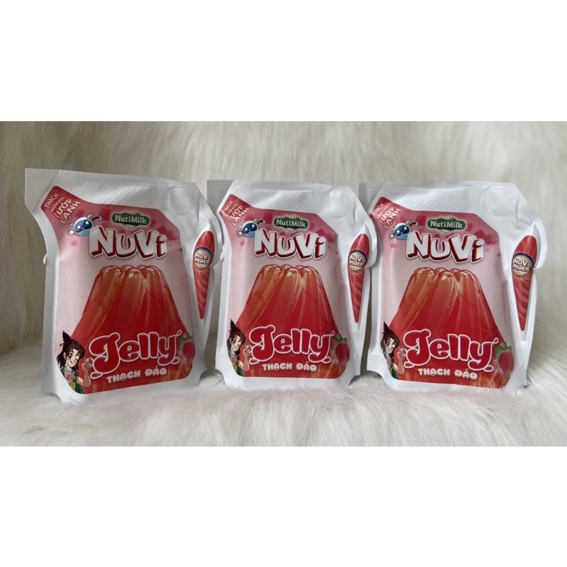 Túi Nuvi Jelly Thạch Đào túi NuVi Power 110ml-TUH