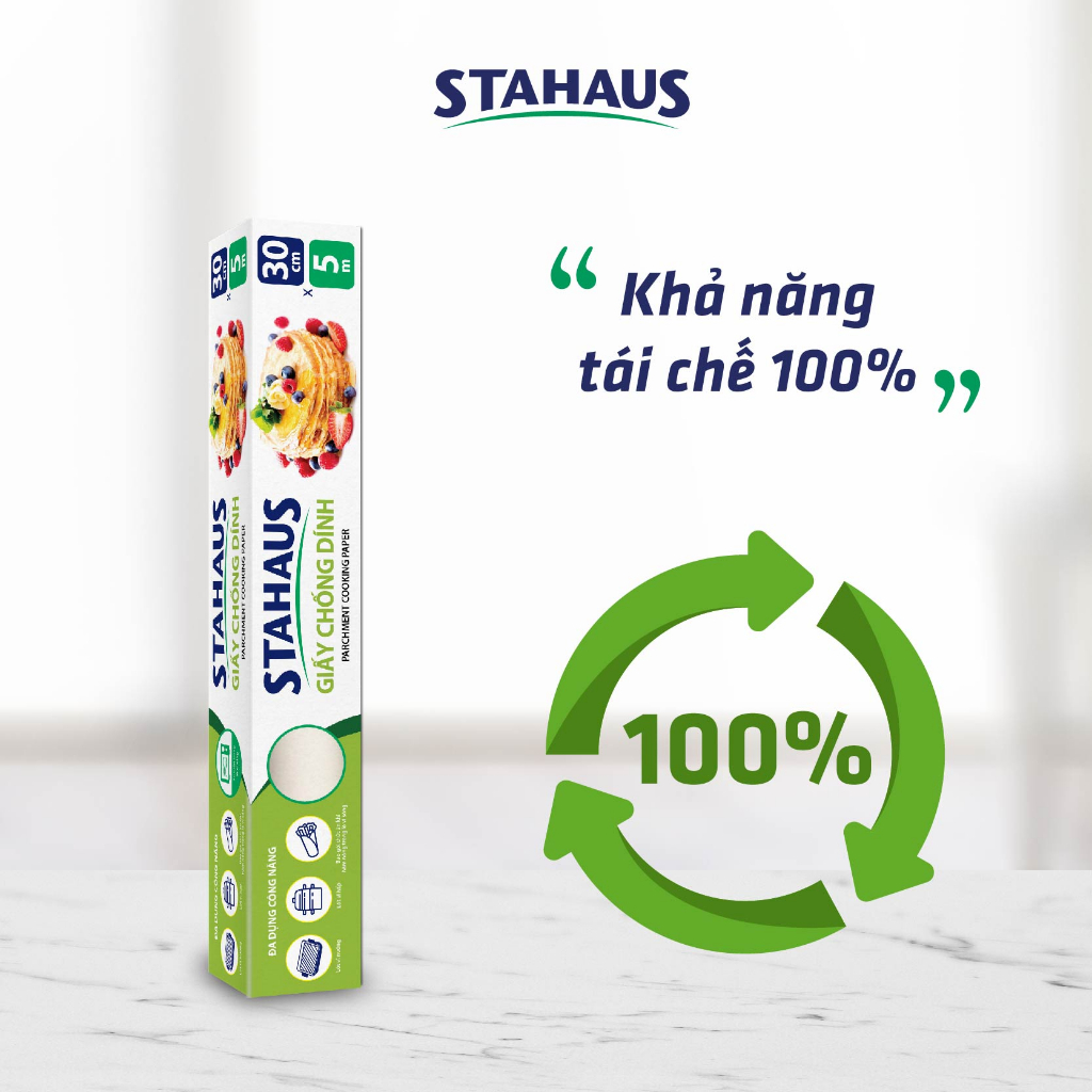 Giấy chống dính STAHAUS 30cm x 5m