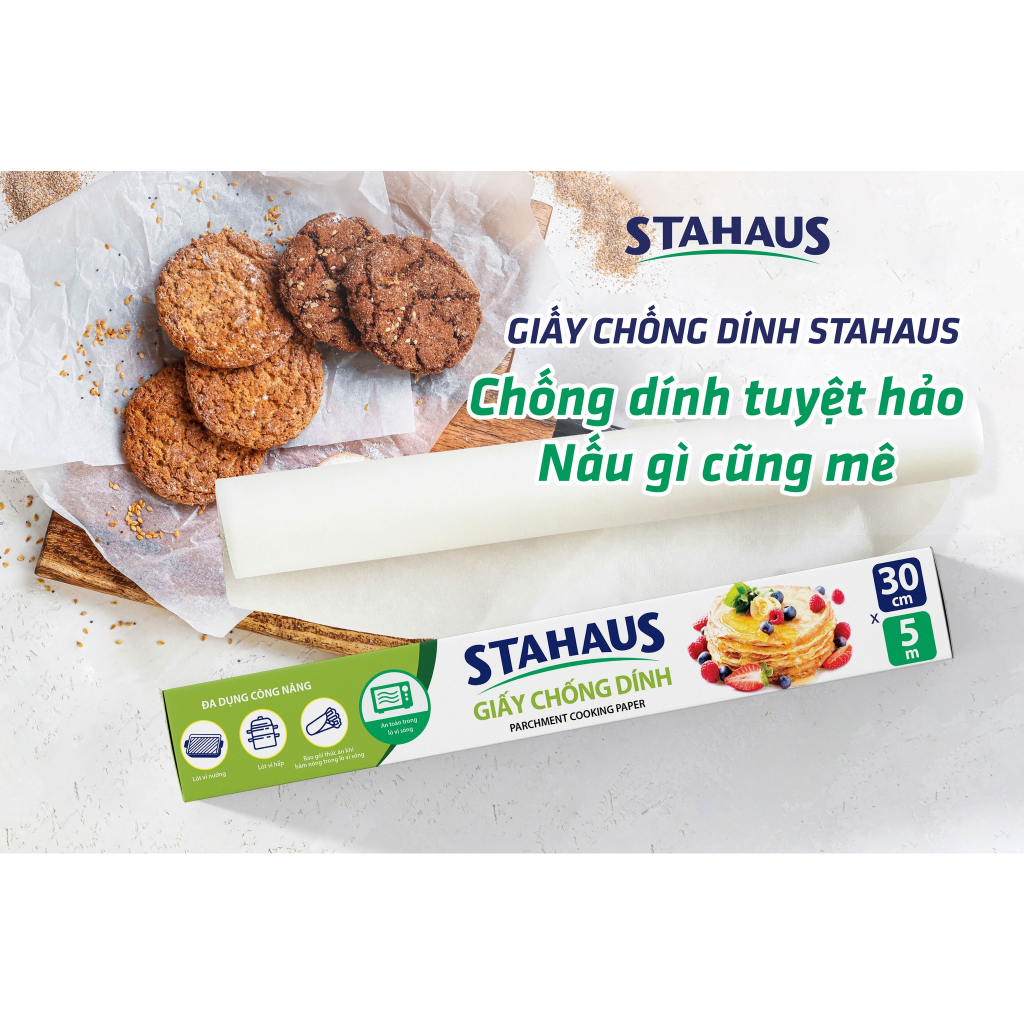 Giấy chống dính STAHAUS 30cm x 5m