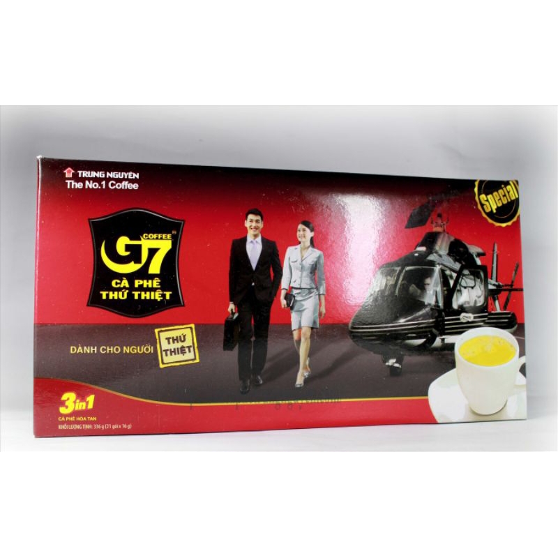 Cafe G7 3 in 1 Hộp 18 gói