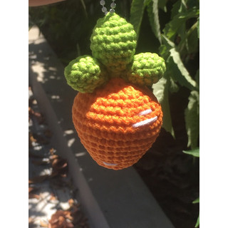 Móc khoá Cà rốt handmade