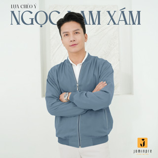 Jamin Premium Áo Khoác Cao Cấp Nam, chất liệu lụa , 2 Lớp chống nắng, thấm hút, siêu mỏng, nhẹ, mát, thanh lịch, LCY06