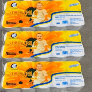 Giấy vệ sinh em bé vàng