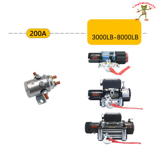 Relay tời 200a - 12v - 24v