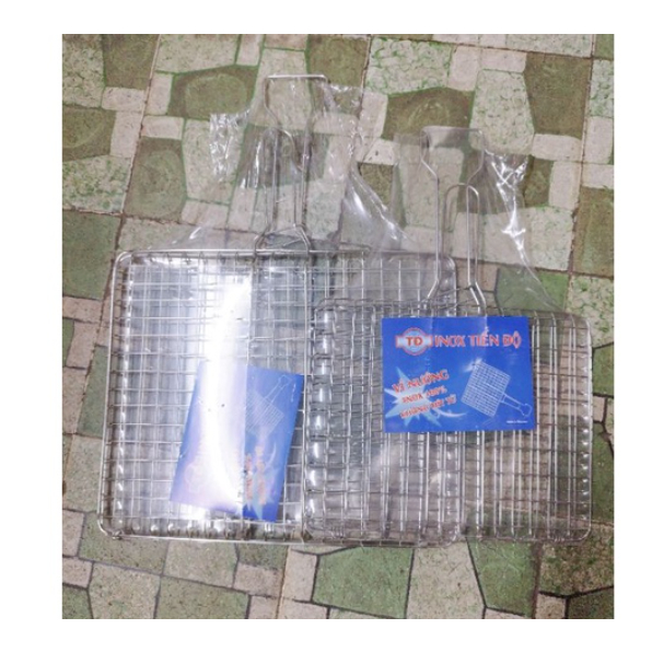 Vĩ nướng hộp inox cao cấp, tiện dụng, vĩ nướng hộp inox Tiến Độ