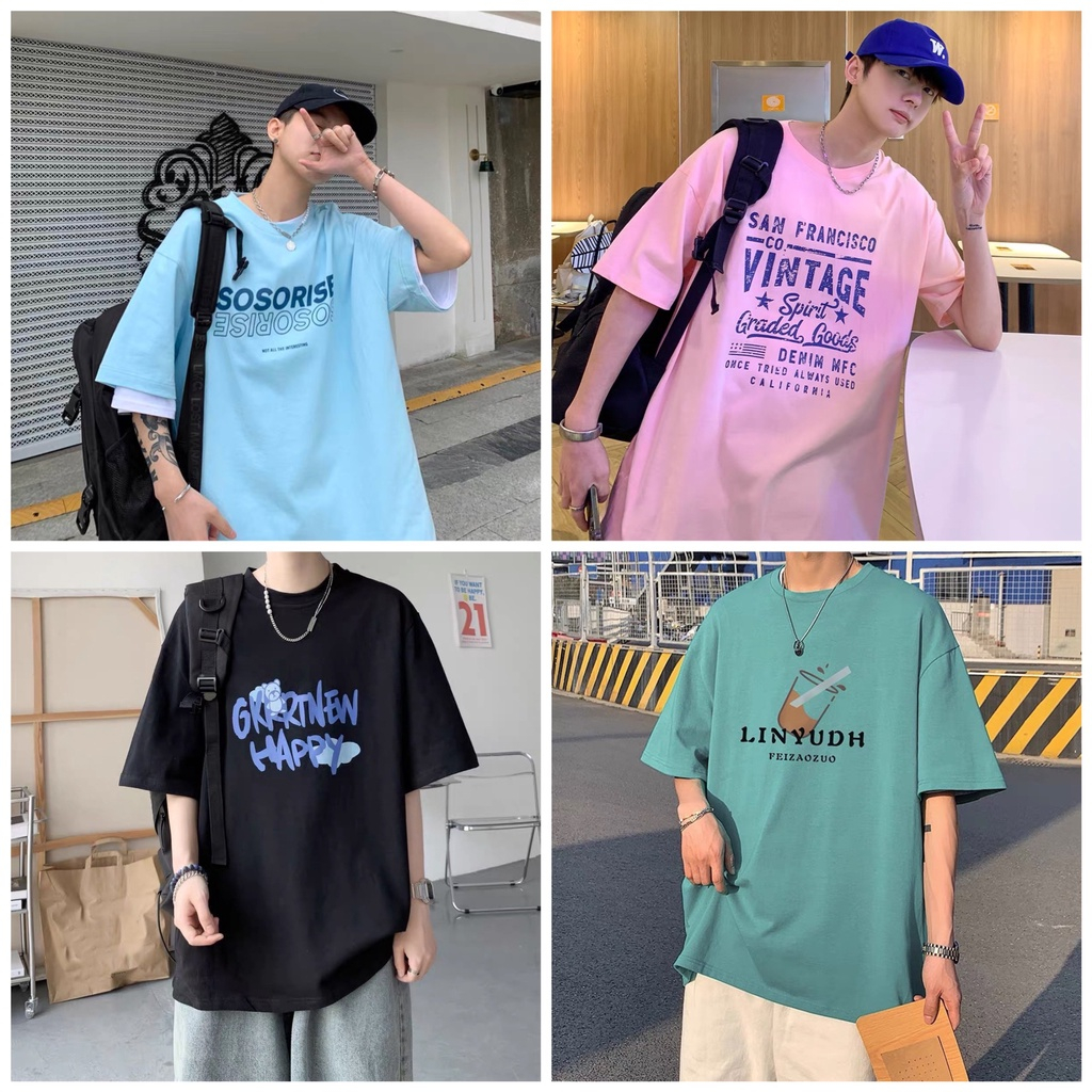 Áo Thun Tay Lỡ , áo phông form rộng  3158 Form Rộng Nam Nữ HARVARD