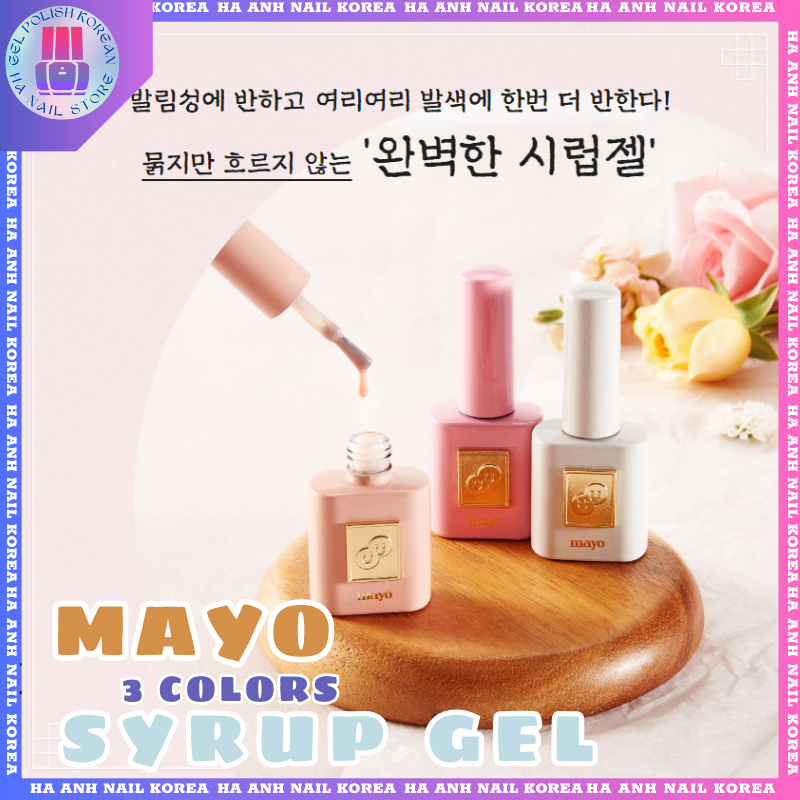 "Syrup gel Classic Dohwa ": Sơn gel thạch cơ bản cao cấp Mayo Hàn quốc-Màu sắc tự nhiên xuất sắc, đậm đặc và độ bền cao