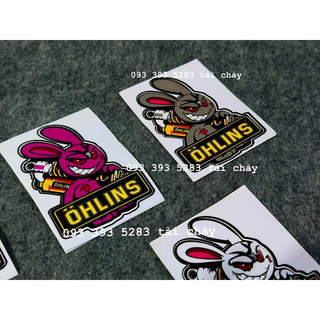 [ 1 MIẾNG ] TEM STICKER THỎ ONHLINS DÁN ĐƯỢC NHIỀU VI TRÍ