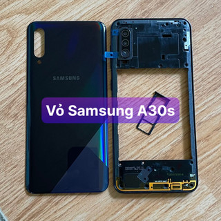 Lưng vỏ zin samsung A30s ,kèm khay sim,phím,kính camera
