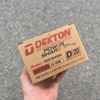 Pin DEKTON 20V 4.0Ah D20-B4000 (Chân pin Dewalt)