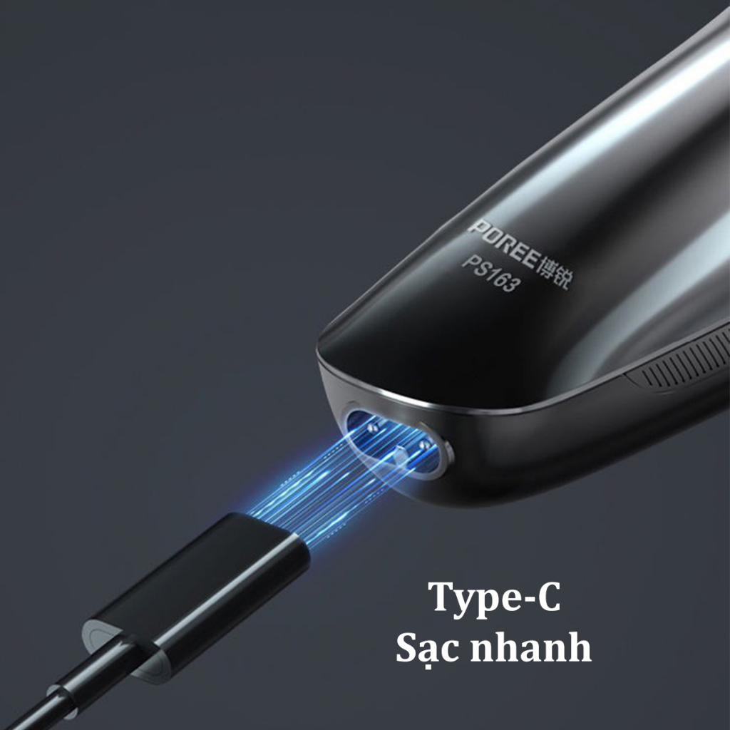 Máy cạo râu FLYCO Porre PS163 tặng kèm tỉa lông mũi Elept