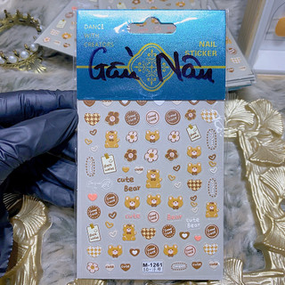 STICKER 5D TRANG TRÍ MÓNG hình ảnh sắc nét