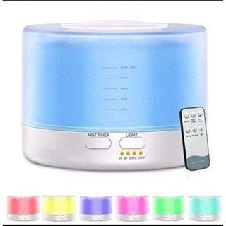 Máy xông tinh dầu cao cấp 550ml, phun xuyên đêm