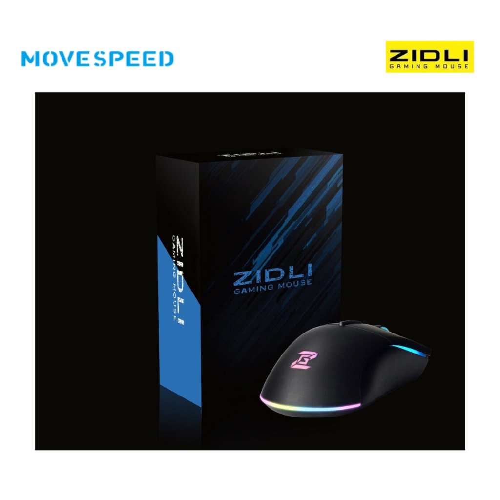 Chuột máy tính Move Speed chuột gaming 3325 RGB - Hàng Chính Hãng