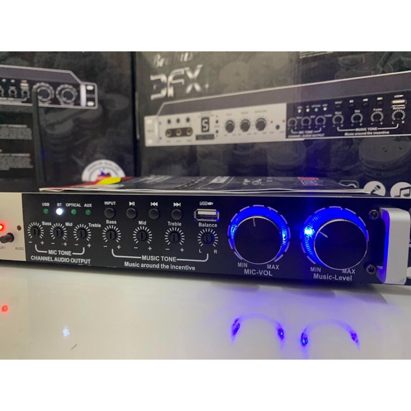 Vang cơ lai số GD Gutin Brabus 3FX, Chống hú, Optical, Bluetooth, USB