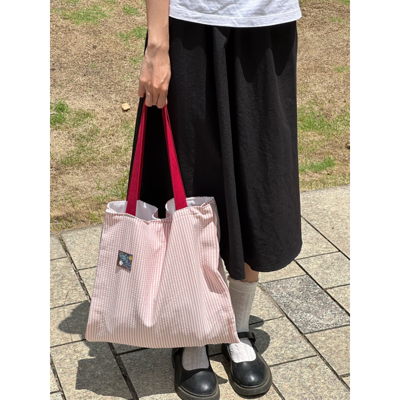 Túi tote/Túi Đeo Vai Chất Liệu Vải Đũi Xốp AWNING - Couleurbag