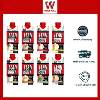 LEAN BODY RTD LABRADA - SỮA THAY THẾ BỮA ĂN HOÀN CHỈNH BỔ SUNG PROTEIN, VITAMIN HỖ TRỢ TĂNG CƠ GIẢM MỠ DẠNG CHAI NƯỚC