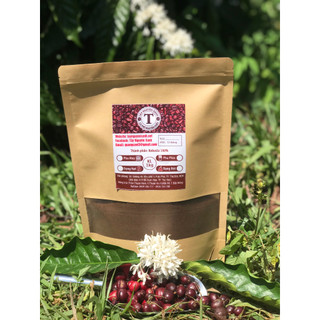 Cà phê bột nguyên chất, cafe bột Robusta rang mộc 200g
