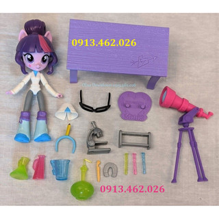 🌸 Búp bê Pony 12cm kèm đầy đủ Phụ kiện - My Little Pony Minis Playset - Fullset - NO BOX