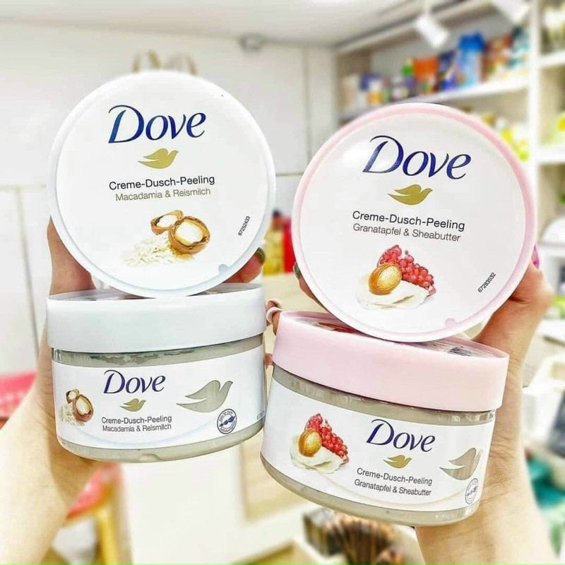 Tẩy Da Chết DOVE Body Giúp Da Mịn Màng Căng Bóng Chính Hãng SHINECOS