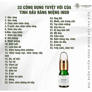 Tinh Dầu Hôi Miệng Huyền Phi