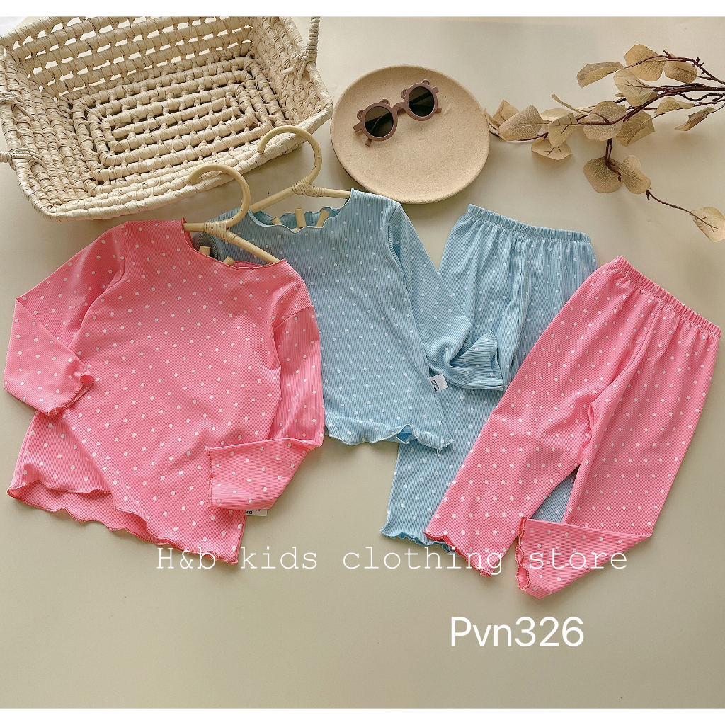 Bộ đồ tăm gân cho bé gái 6-18kg