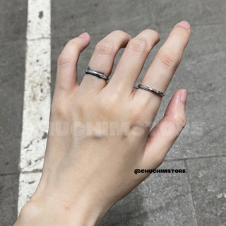 Nhẫn Bạc Trơn Basic Size 2MM Unisex - THÉP KHÔNG GỈ - N034