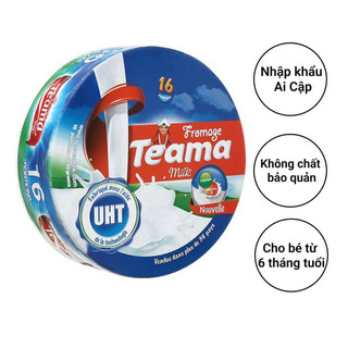 Phô mai teama 8-16 miếng - phô mai green land
