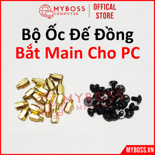 Bộ Ốc Đế Đồng Bắt Main/ Bo Mạch Chủ Cho Mọi Loại Case Máy Tính - Mới 100% Chính Hãng