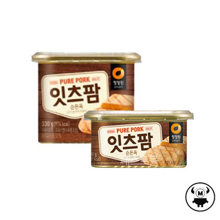 Thịt đống hộp Cheongjeong Won nhập khẩu Hàn Quốc 2 loại
