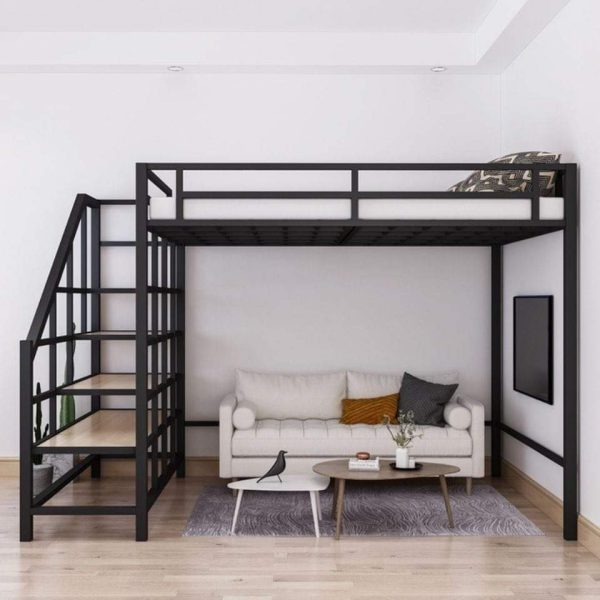 Giường sắt tầng gác xép 1m4