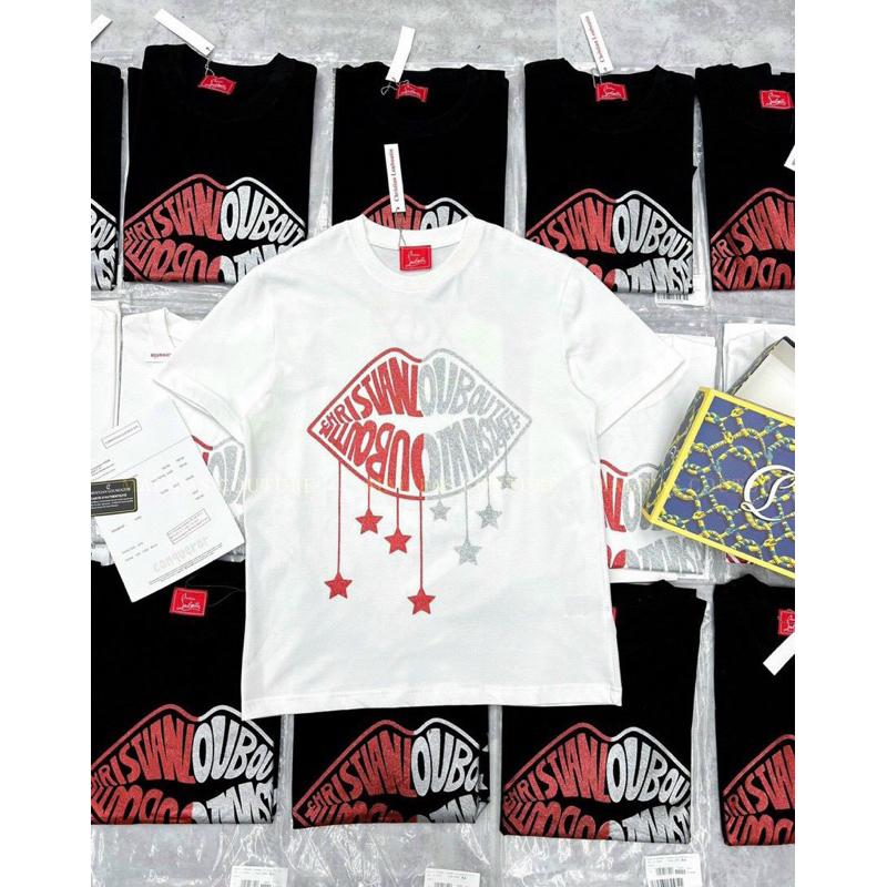 Áo Thun Saint Bàn Tay, Áo Phông Cotton Dày Dặn Dáng Rộng Nam Nữ