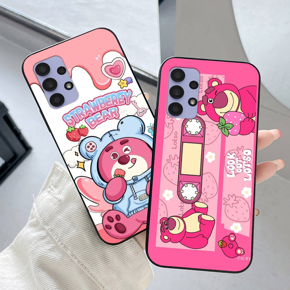 Ốp lưng Samsung a32 / ss a52 / ss a72 in hình gấu dâu thang 7 mới nhất